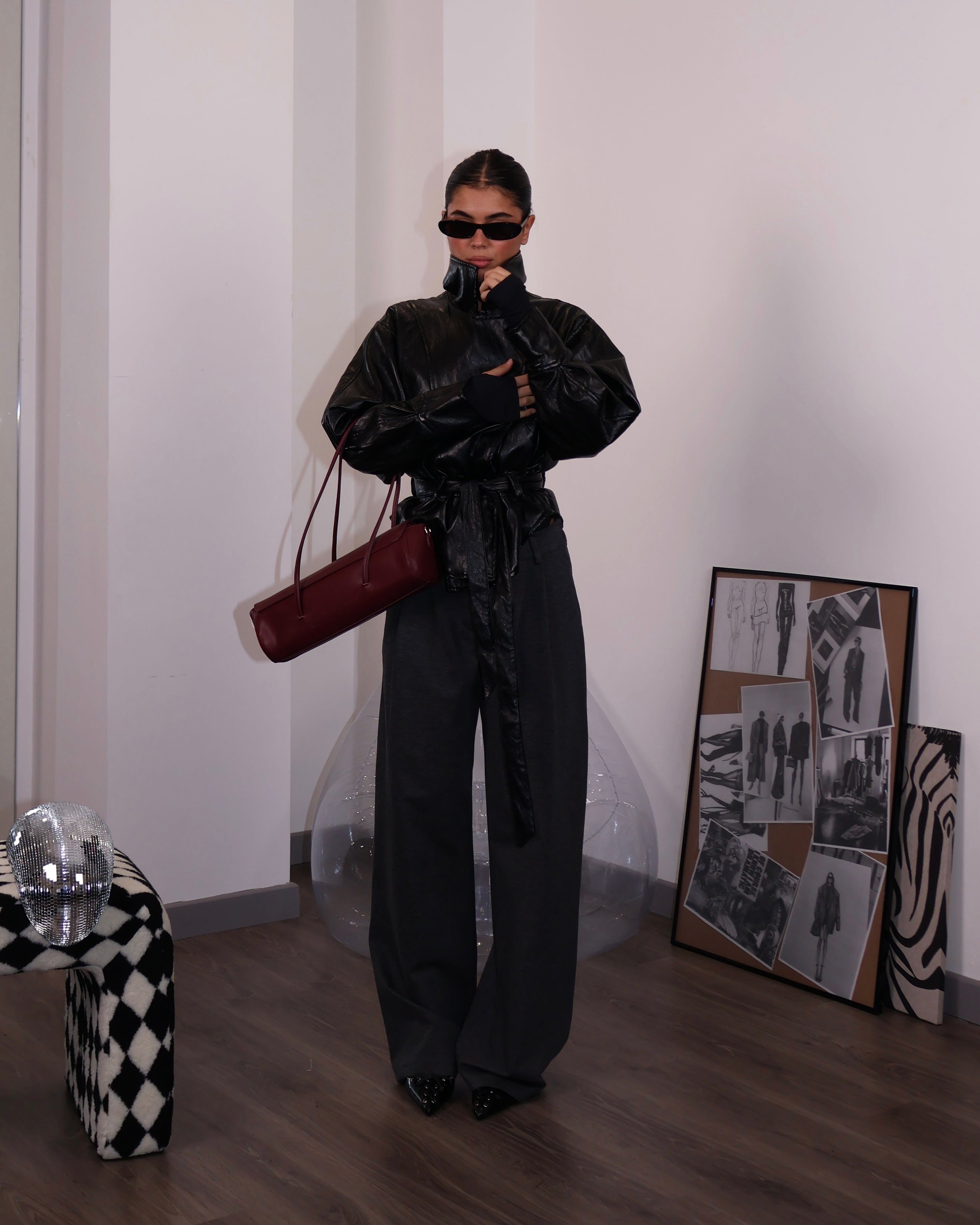 JACKET MARE DI ATTENZIONI NERO