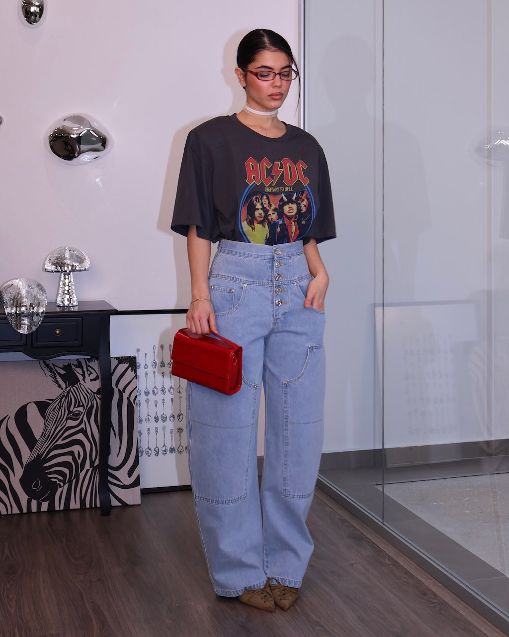 JEANS ARELIA DENIM CHIARO