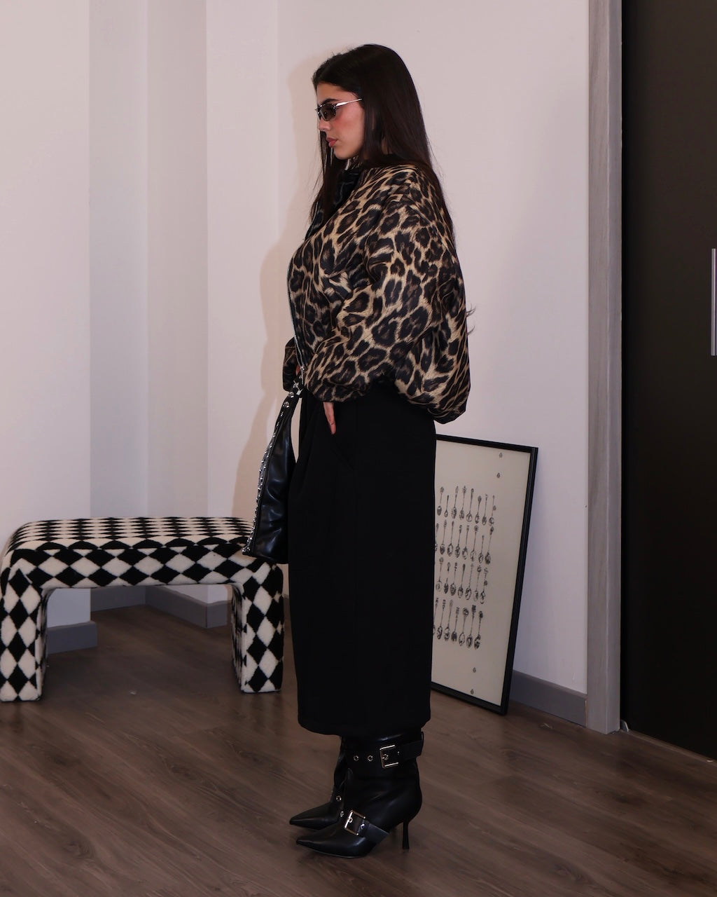 BOMBER LEOPARDO