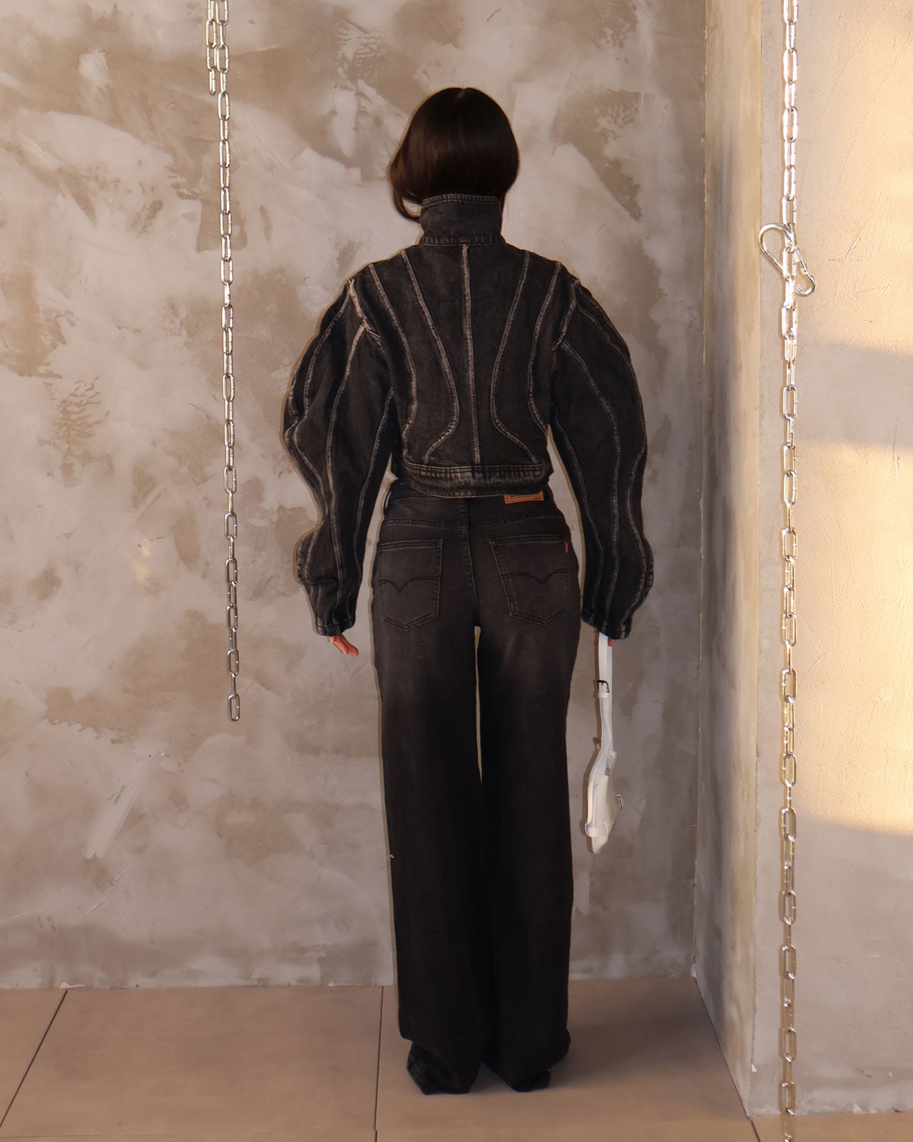 JEANS MILLY BLACK