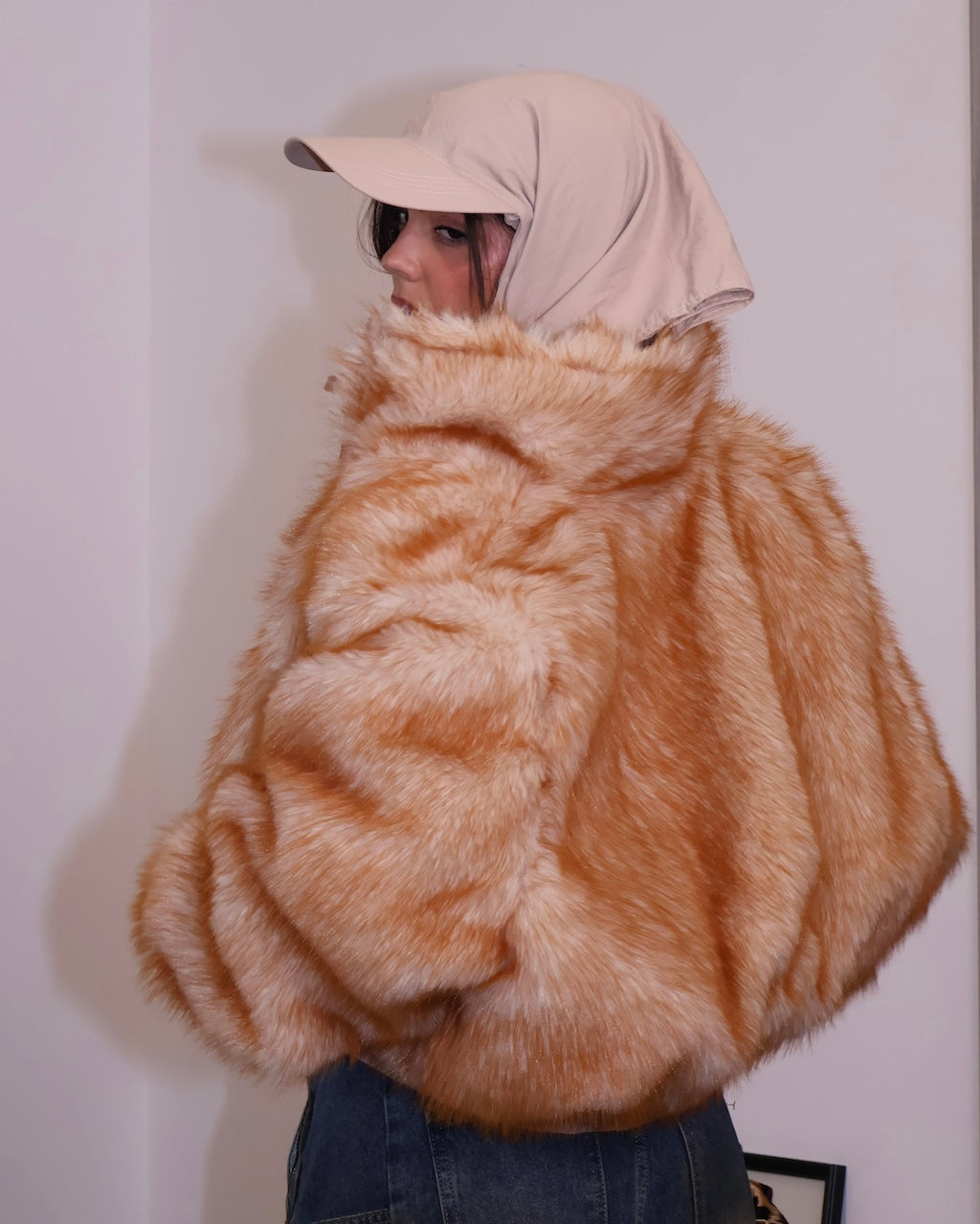 GIUBBOTTO/ECOFUR LUCI ROSSE