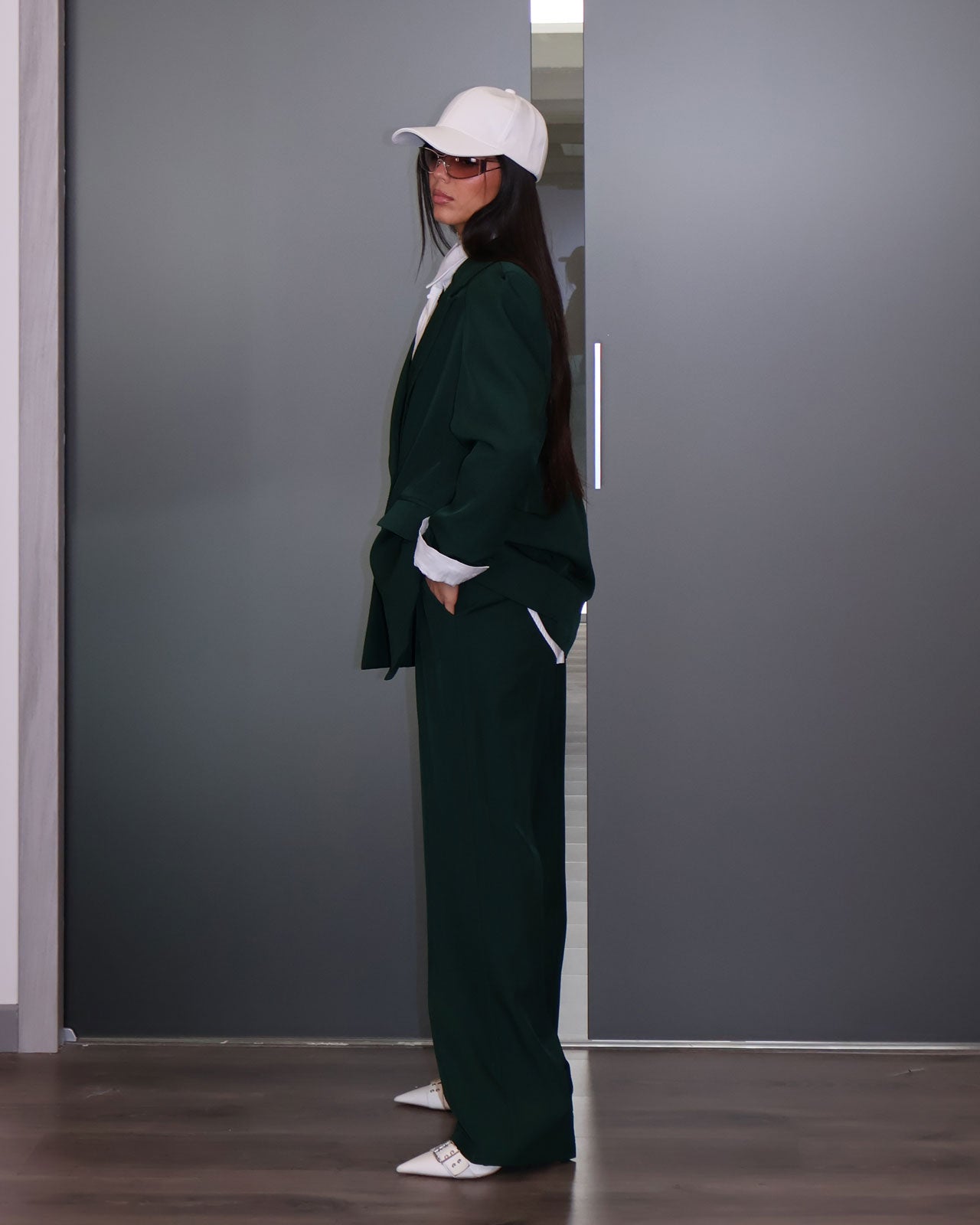 TAILLEUR BORGUNDY VERDE