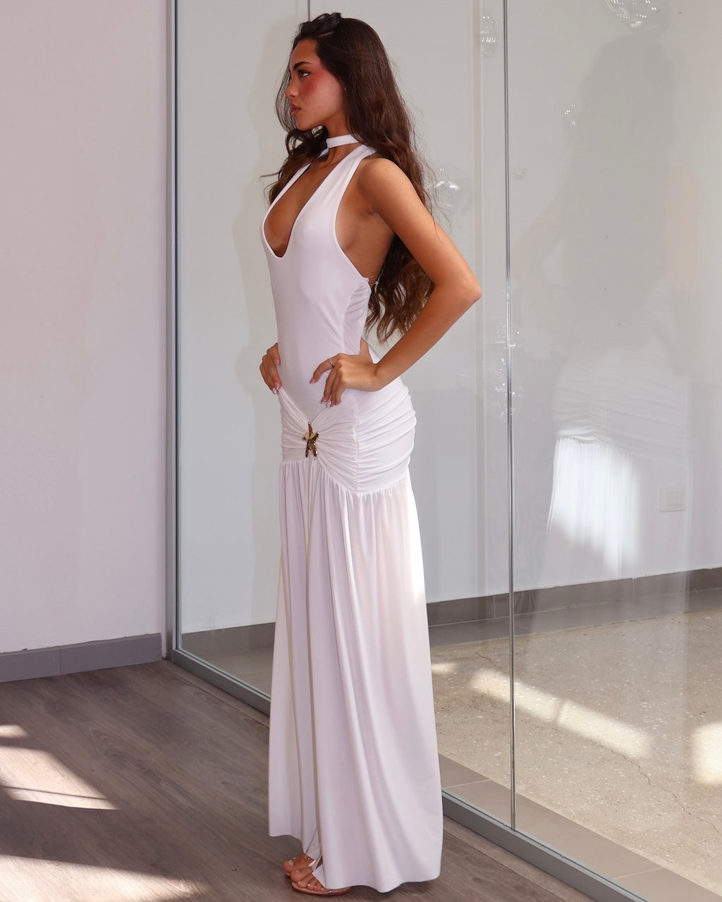HIGH VISION WHITE DRESS