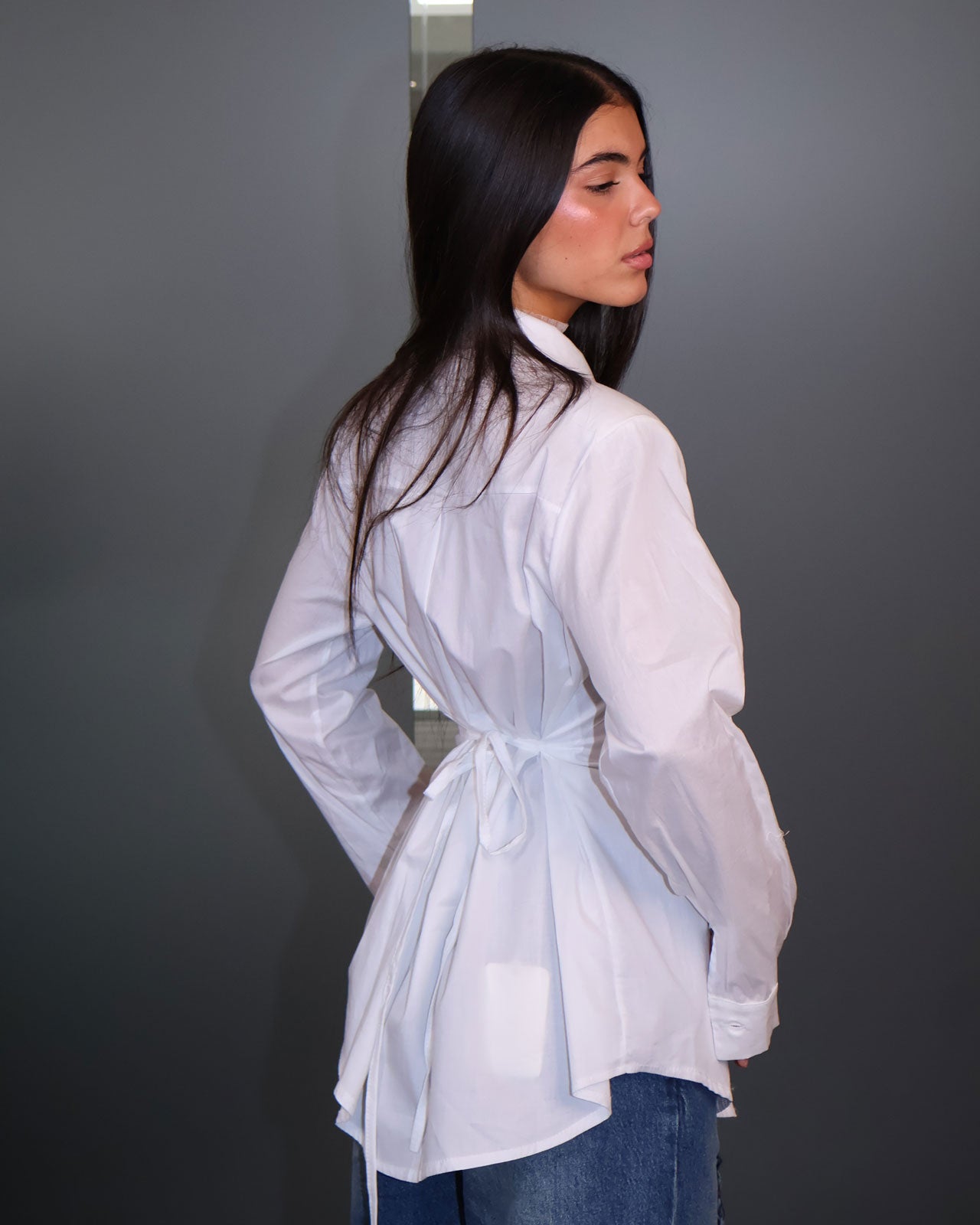 CAMICIA SPECCHIO VIVO BIANCO