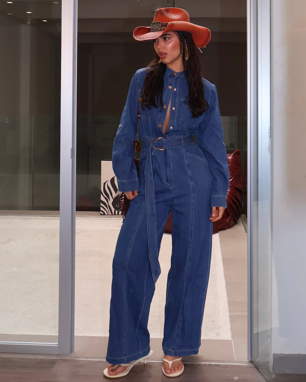 JUMPSUIT DENIM RODEO