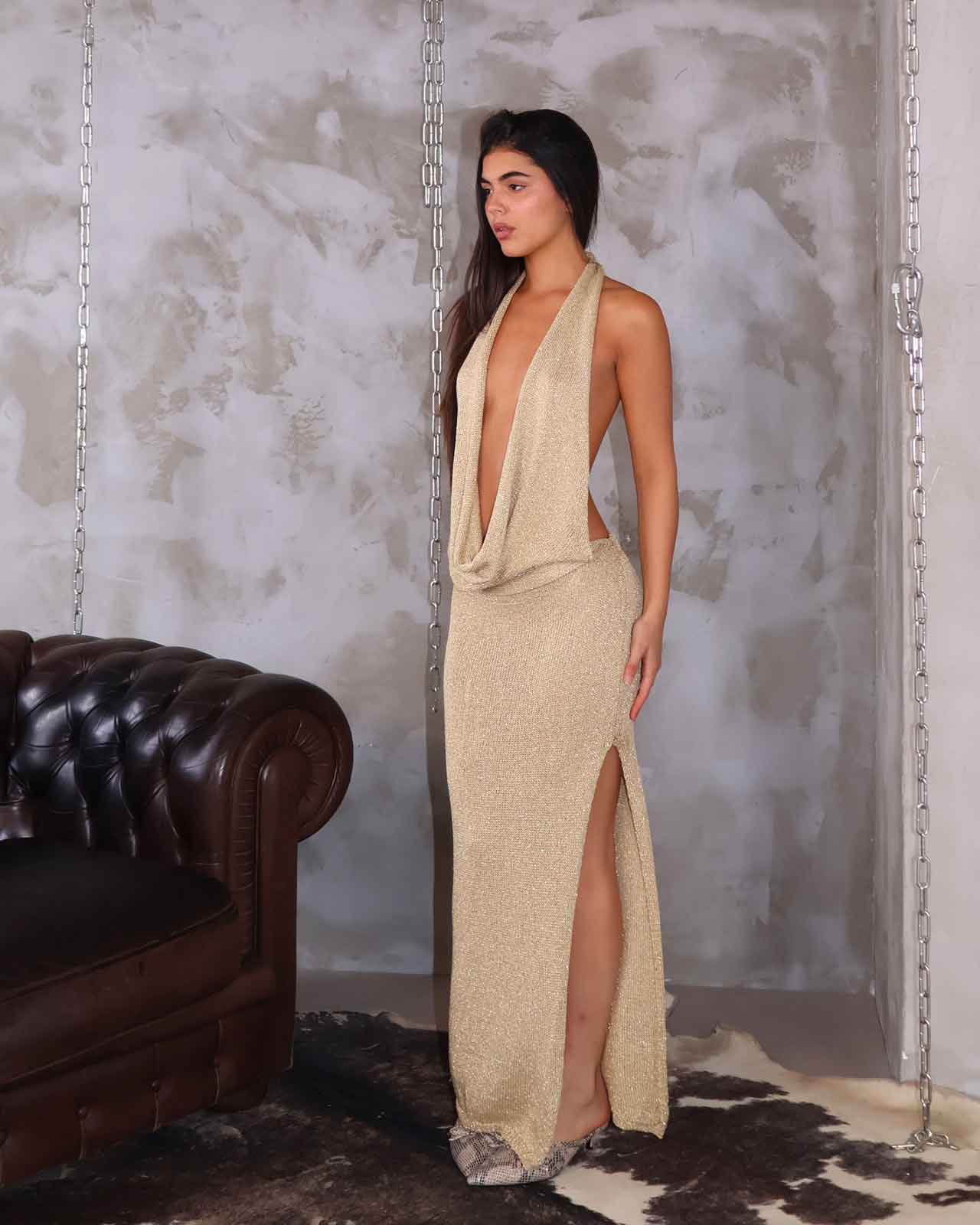 DRESS LAMÈE