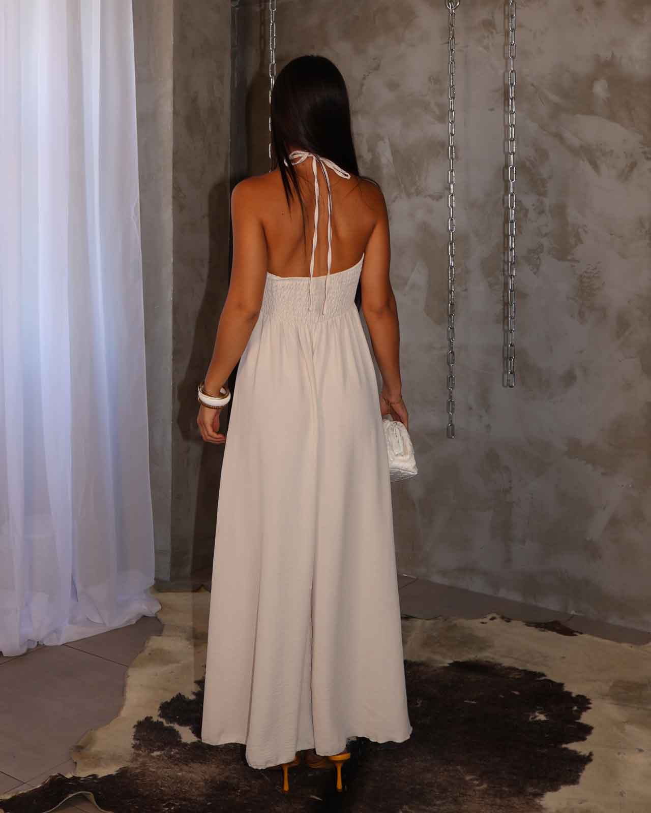 DRESS MADRE PERLA