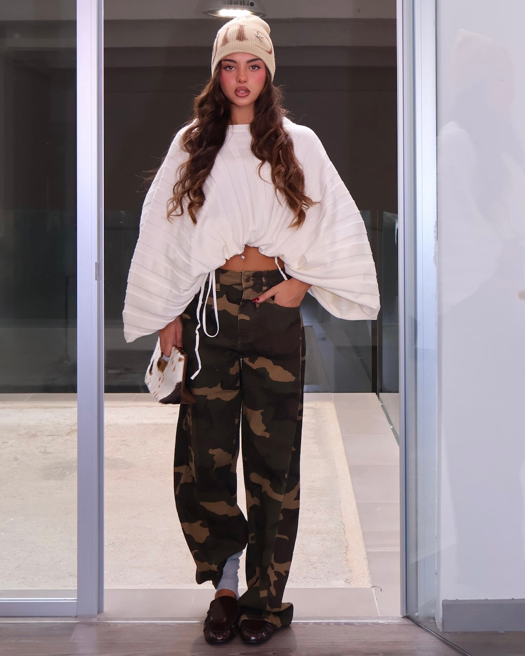 JEANS MILITAR SABLÉ