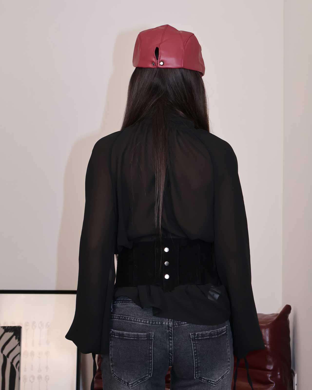 CORSET/CINTA NERO