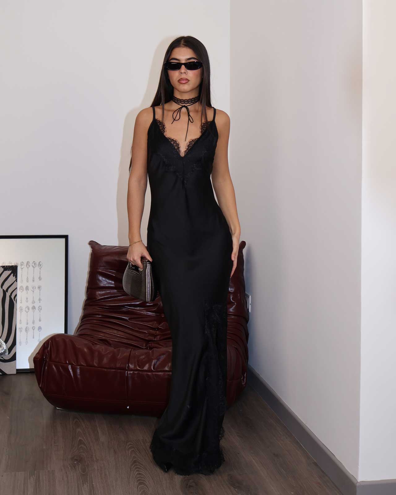 DRESS DAMA IN PIZZO